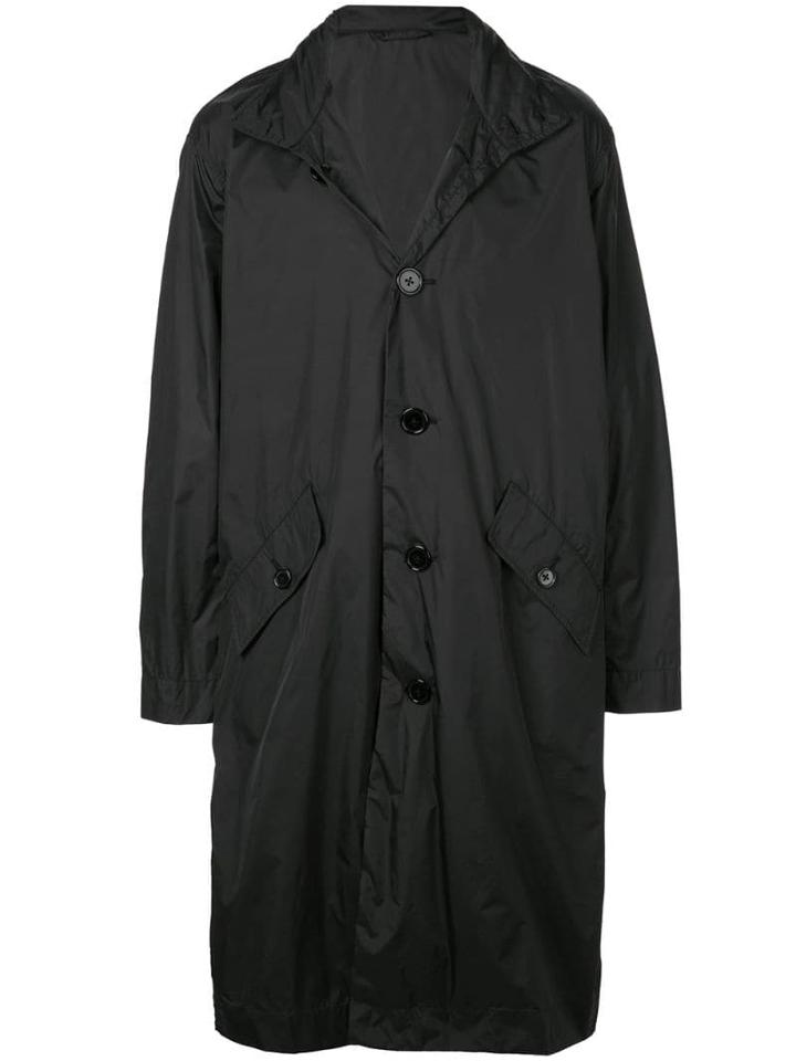 Opening Ceremony Logo Trench Coat - Black