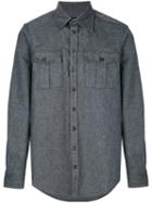 Dsquared2 - Chest Pocket Shirt - Men - Cotton/spandex/elastane - 46, Grey, Cotton/spandex/elastane