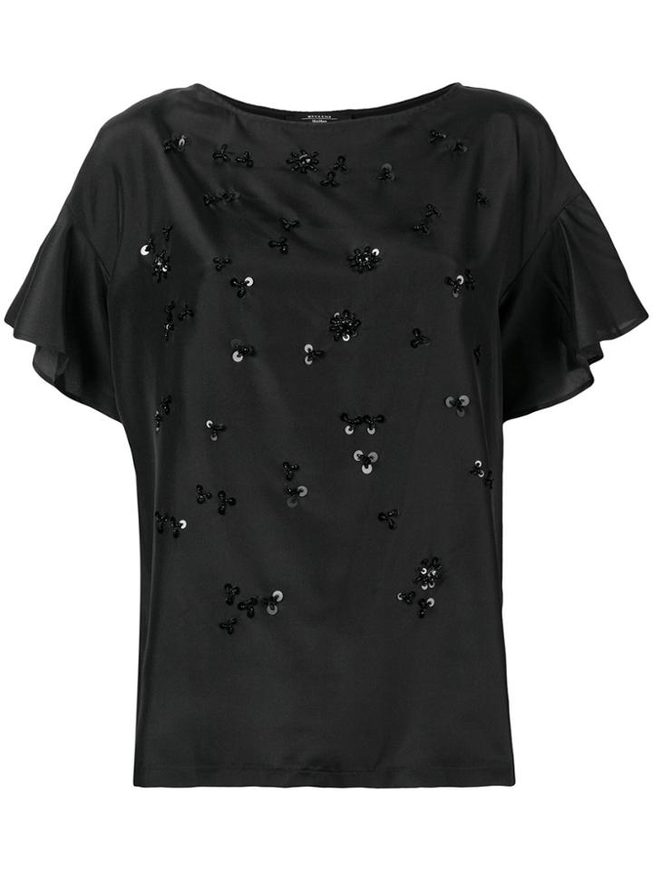 Max Mara Panama Jersey T-shirt - Black