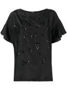 Max Mara Panama Jersey T-shirt - Black