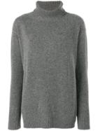 Max Mara Studio Knitted Jumper - Grey