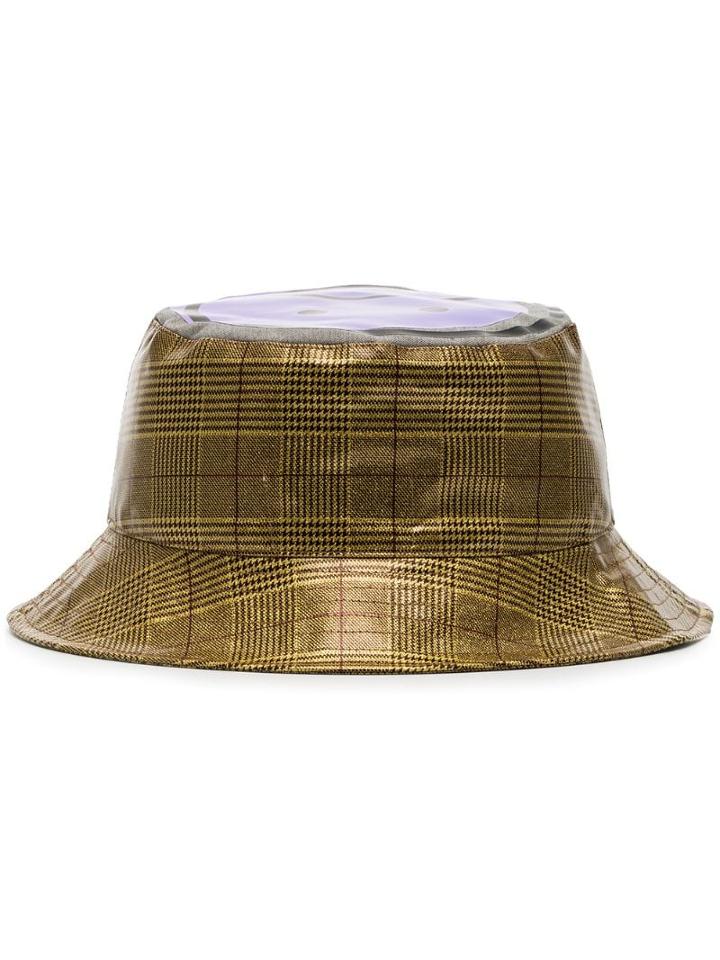 Natasha Zinko Emoji Bucket Hat - Grey/golden/lilac