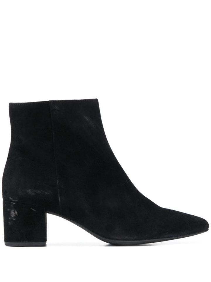 Hogl Pointed-toe Ankle Boots - Black