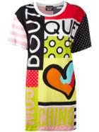 Boutique Moschino Multi-print Oversized T-shirt, Women's, Size: 44, Cotton