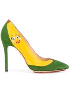 Charlotte Olympia Banana Pumps - Green