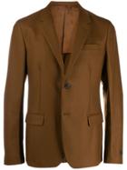 Prada Slim Fit Blazer - Brown