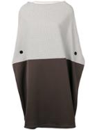 Mm6 Maison Margiela Checkered Buttoned Up Dress - Neutrals