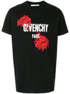 Givenchy Printed Crew Neck T-shirt - Black