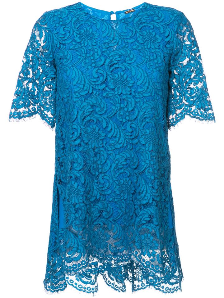 Adam Lippes Lace Blouse - Blue