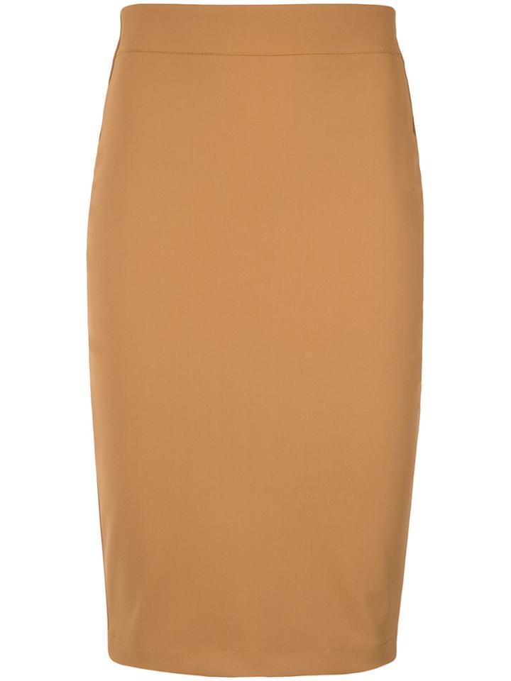 Gloria Coelho Pencil Skirt - Yellow & Orange