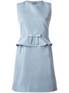 Red Valentino Bow Detail Dress - Blue