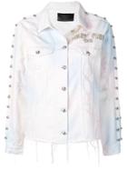Philipp Plein Pp1978 Denim Jacket - White