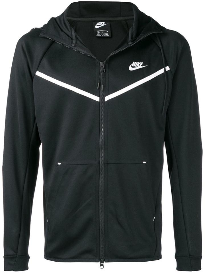 Nike Longsleeved Zipped Sport Jacket - Black