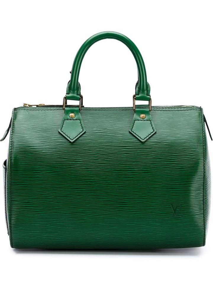 Louis Vuitton Vintage 'speedy' Epi Bag 25cm, Women's, Green