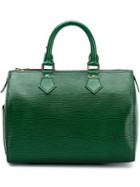Louis Vuitton Vintage 'speedy' Epi Bag 25cm, Women's, Green
