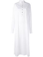 Wales Bonner Sterling Shirt Dress - White