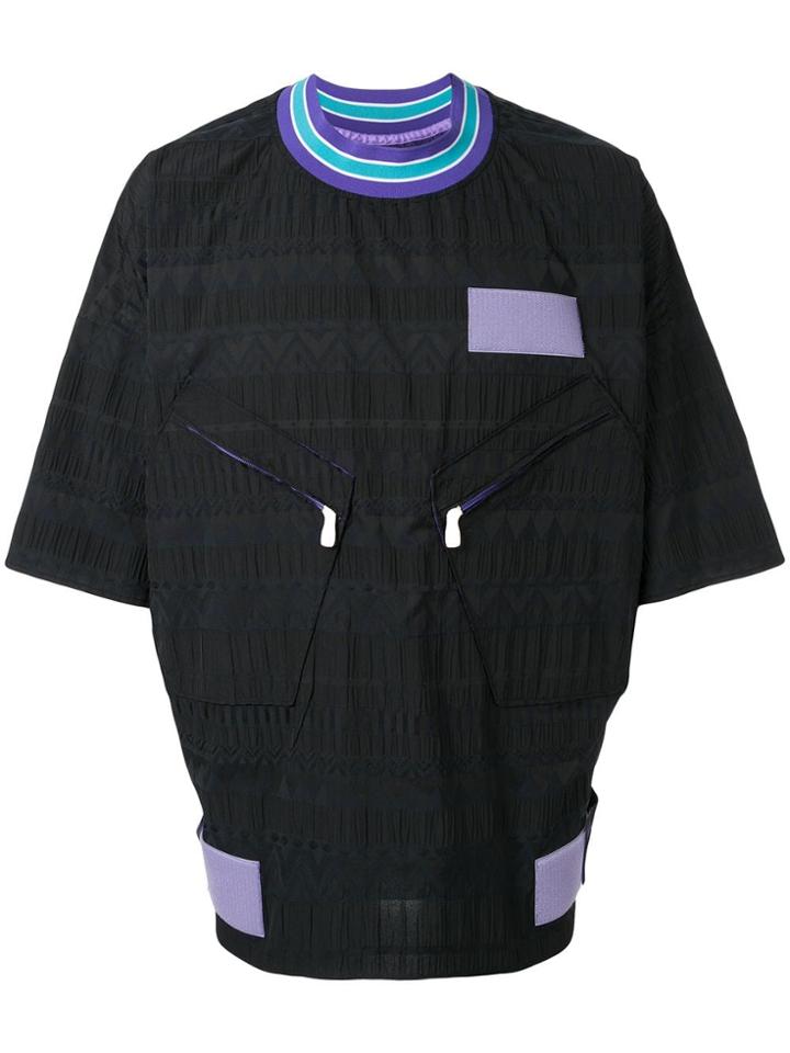 A(lefrude)e Ruched Detail Shirt - Black