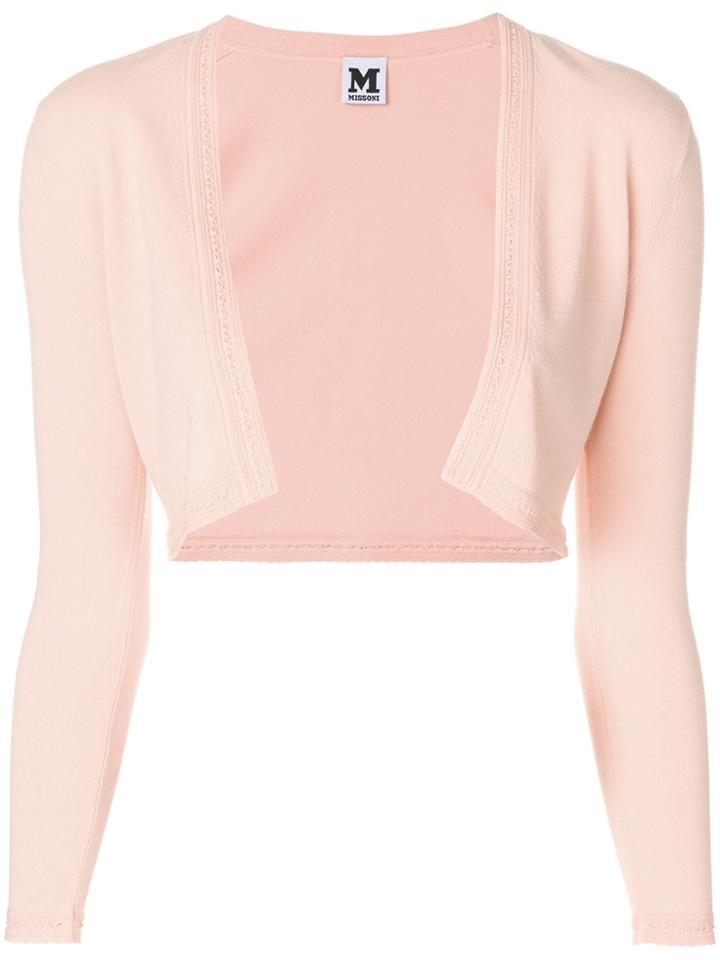 M Missoni Bolero Cardigan - Pink & Purple