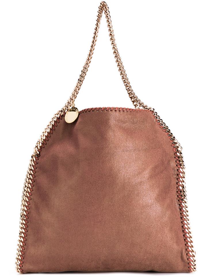 Stella Mccartney Falabella Tote, Women's, Pink/purple, Polyester/metal