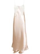 Philosophy Di Lorenzo Serafini Lace Panel Slip Gown - Pink
