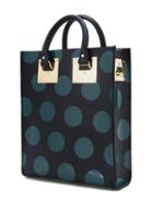 Sophie Hulme Mini 'albion' Tote, Women's, Black, Leather