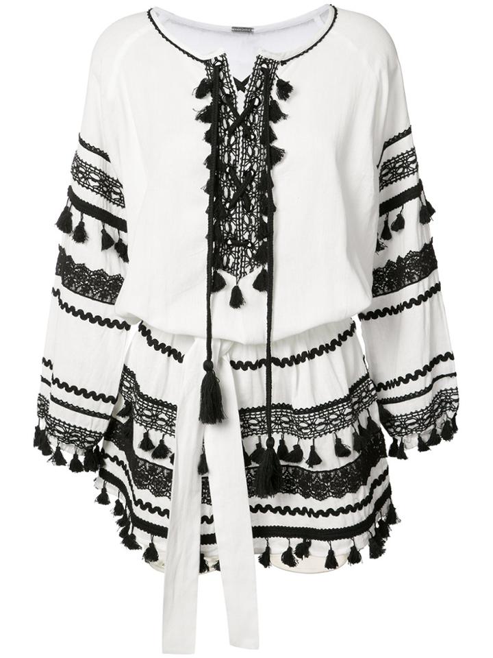 Dodo Bar Or Malika Mini Dress - White