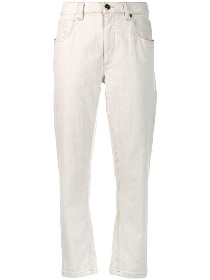 Brunello Cucinelli High Waisted Jeans - Grey