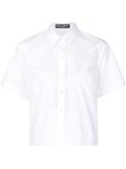 Dolce & Gabbana Boxy Shirt, Women's, Size: 38, White, Cotton