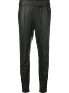 Sprwmn Side Stripe Skinny Trousers - Black