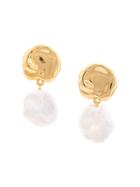 Lizzie Fortunato Jewels Coin Reflection Earrings - Gold