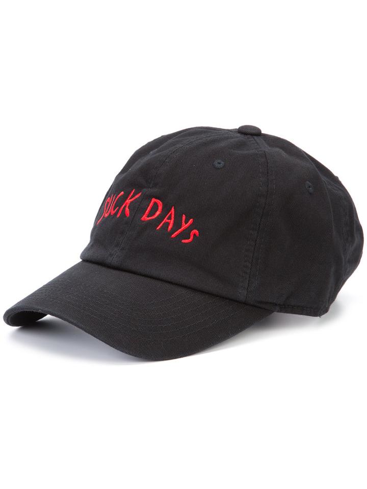 Black Fist - Suck Days Hat - Men - Cotton - One Size, Cotton