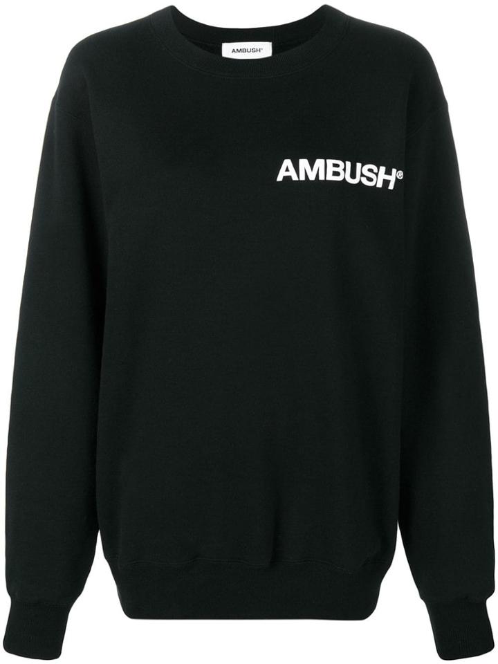 Ambush Oversized Logo Sweatshirt - Black