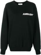 Ambush Oversized Logo Sweatshirt - Black