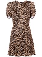 Reformation Gracie Leopard-print Dress - Brown