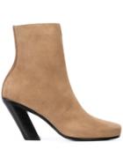 Ann Demeulemeester Camoscio Ankle Boots - Brown