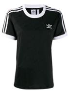 Adidas Signature 3 Stripe T-shirt - Black