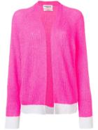 Essentiel Antwerp Ribbed Open Cardigan - Pink