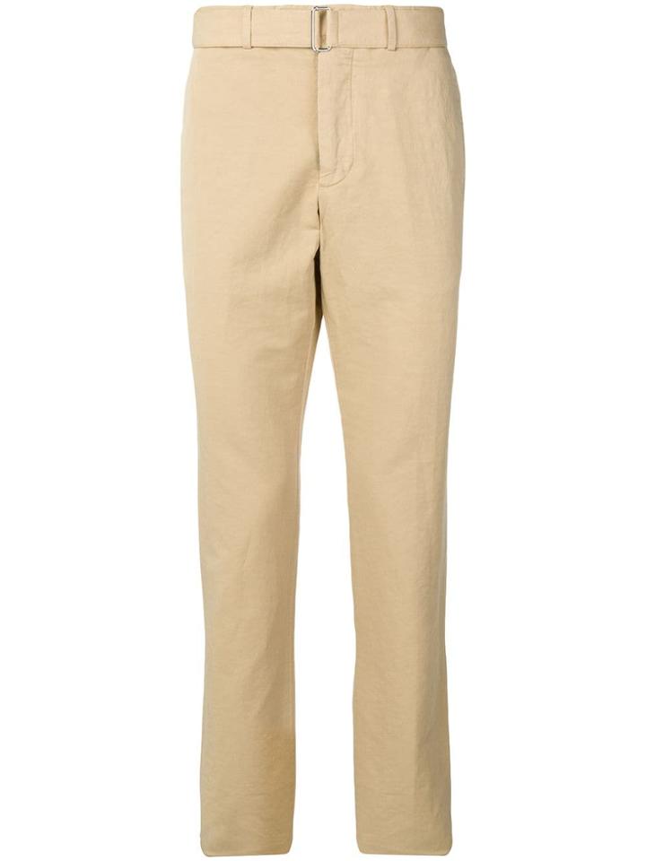 Officine Generale Slim-fit Trousers - Neutrals