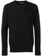 Acne Studios Nalon Face Jumper - Black