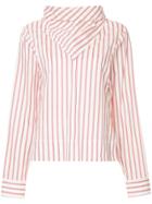 Bassike Striped Loose Fit Shirt - White