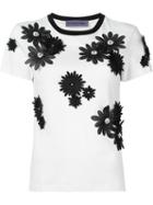 Emanuel Ungaro Flower Appliqué T-shirt