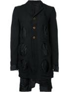 Comme Des Garçons Vintage Circle Cut Out Jacket - Black