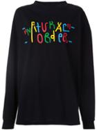 Alyx Logo Print Sweatshirt, Women's, Size: Xs, Black, Cotton