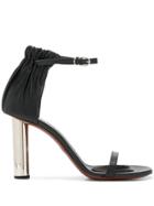 Proenza Schouler Ruched Nappa Sandals - Black