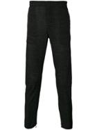 Ann Demeulemeester Panelled Tailored Trousers - Black