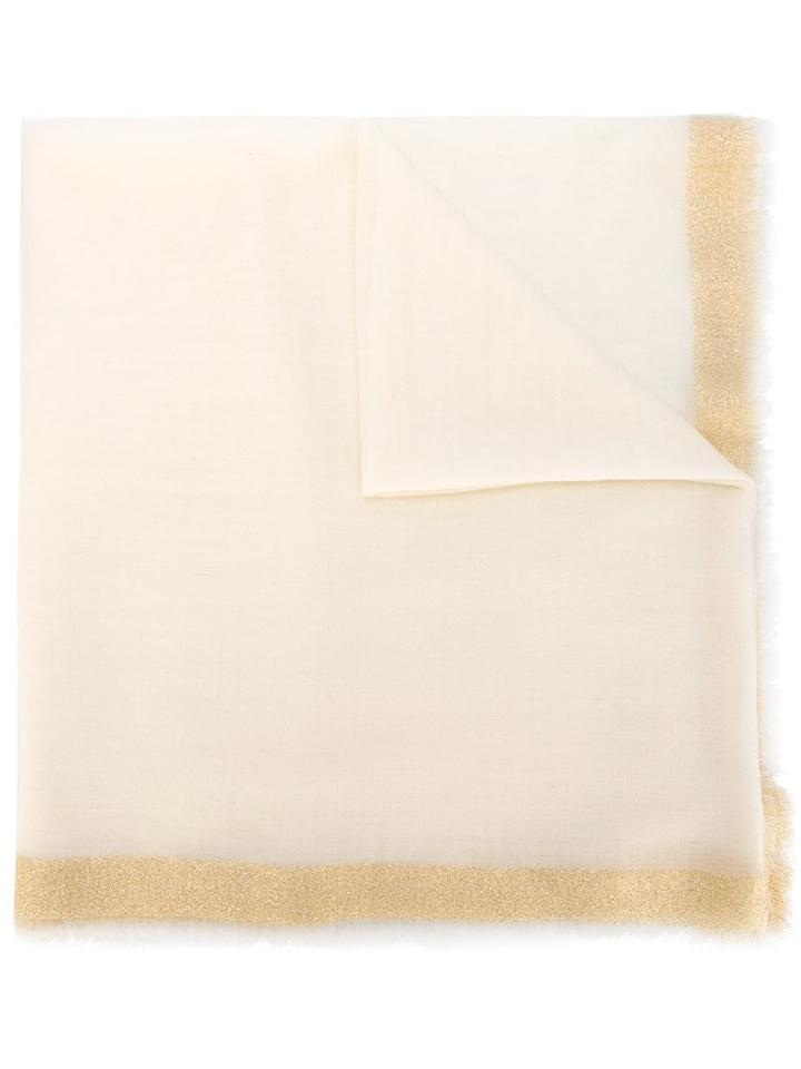 Diane Von Furstenberg Frayed Edge Scarf