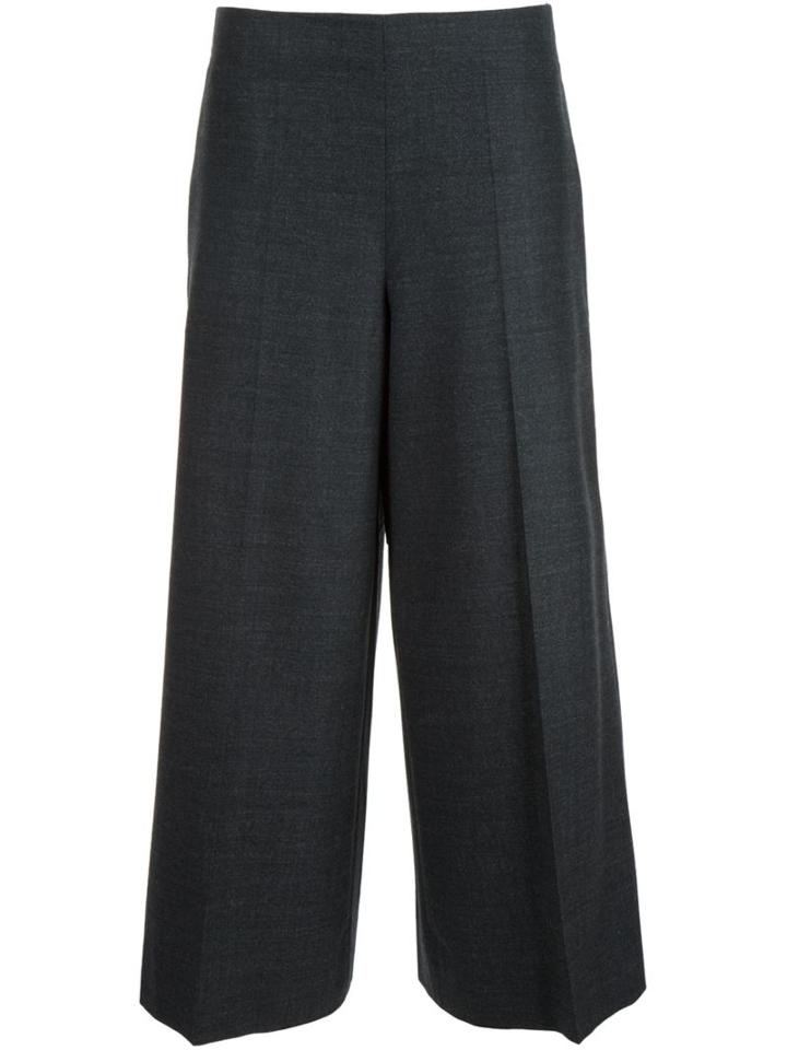 Maison Margiela Wide Leg Cropped Trousers
