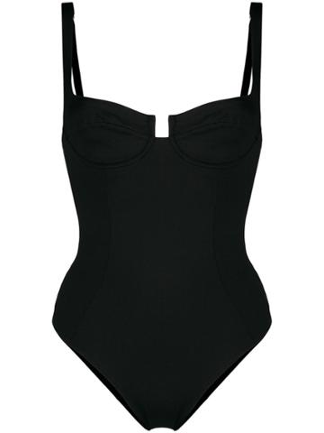Reina Olga Bardot Swimsuit - Black