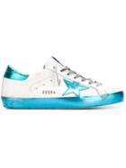 Golden Goose Deluxe Brand Super Star Sneakers, Men's, Size: 43, White, Leather/rubber