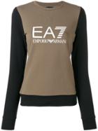 Ea7 Emporio Armani Logo Print Sweatshirt - Green